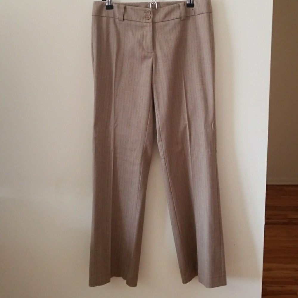 Tan Dress pants with a Golden Shimmer